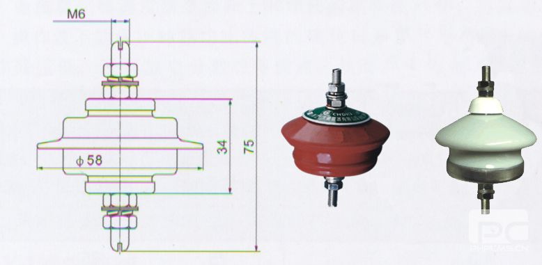 HY1.5W-0.28/1.3、HY1.5W-0.5/2.6低壓型避雷器